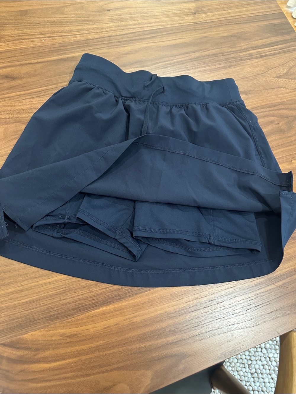 Navy Women’s Athletic Skort with Built-In Shorts